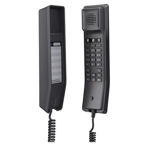 Grandstream GHP611W Poste Compact SIP Pour Hotel Noir WiFi