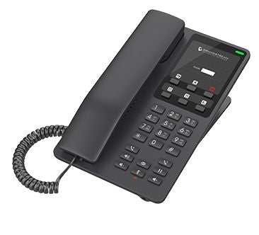 Grandstream GHP621 Poste SIP Pour Hotel Noir PoE