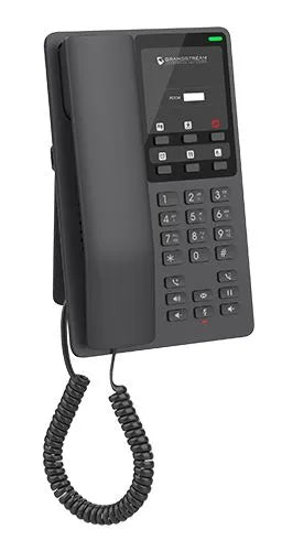 Grandstream GHP621 Poste SIP Pour Hotel Noir PoE