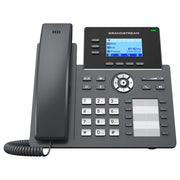 Grandstream GRP2604P Téléphone IP 3 Lignes 6 Comptes SIP PoE, Écran Monochrome