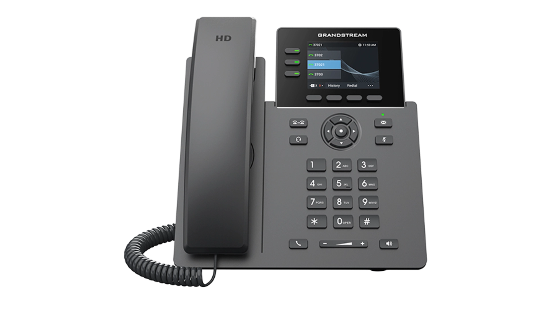 Grandstream GRP2611G Téléphone IP 3 Comptes SIP POE Écran Couleur