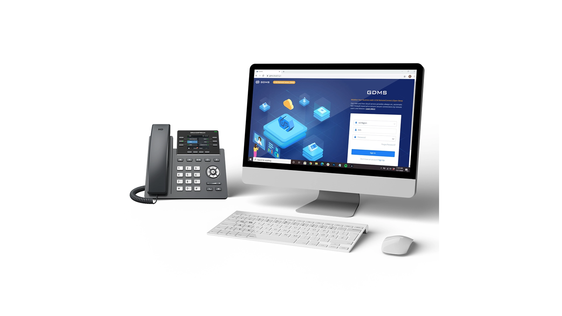 Grandstream GRP2613W Téléphone IP 3 Comptes SIP WIFI Psu Écran Couleur, WiFi, Bluetooth