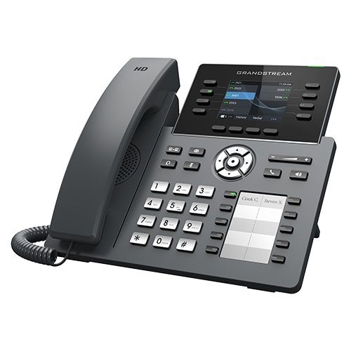 Grandstream GRP2634 Téléphone IP POE Avec Alim WIFI Blu PoE, Écran Couleur, WiFi, Bluetooth