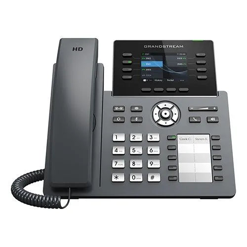 Grandstream GRP2634 Téléphone IP POE Avec Alim WIFI Blu PoE, Écran Couleur, WiFi, Bluetooth