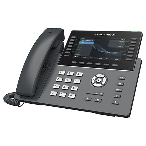 Grandstream GRP2650 Téléphone IP POE 6 SIP WIFI Giga PoE, Écran Couleur, WiFi