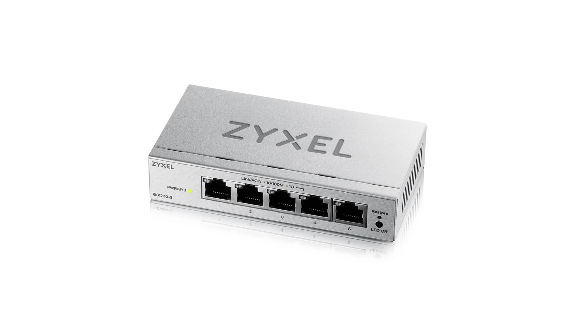 Zyxel Switch 5 ports gigabit webmanaged