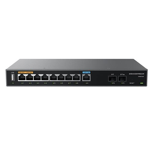 Grandstream GWN7003 Firewall routeur gigabit 1 USB 9 ports WAN, Débit 2,2 GB
