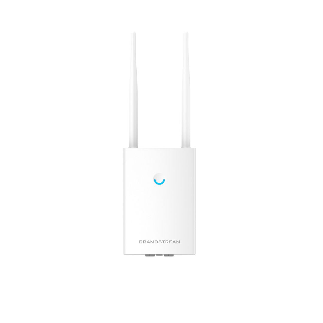Grandstream GWN7605LR Point d'acces WiFi ext 802.11AC PoE WiFi 5, 2,4 & 5 Ghz, Exterieur, Mural & Poteau