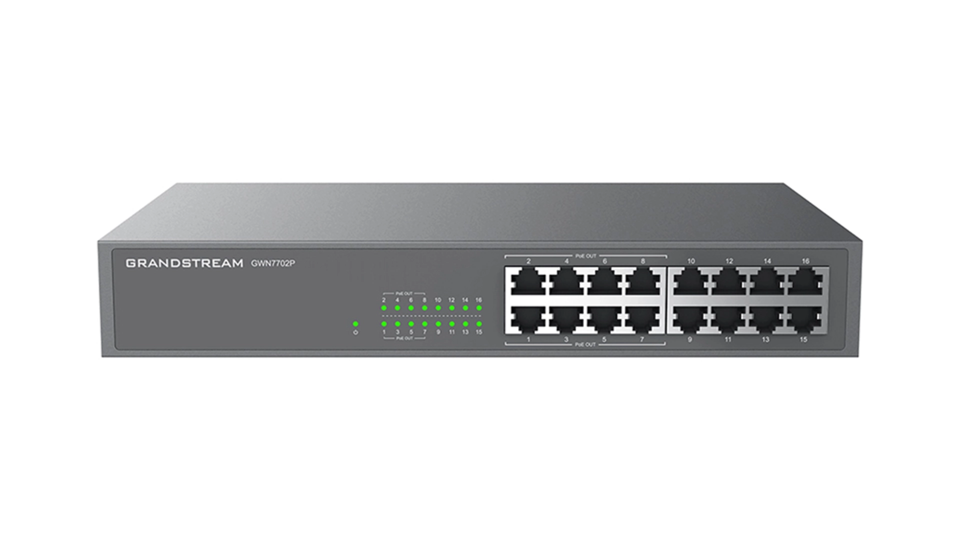 Grandstream GWN7702P Switch 16 ports 1 GB PoE 140W