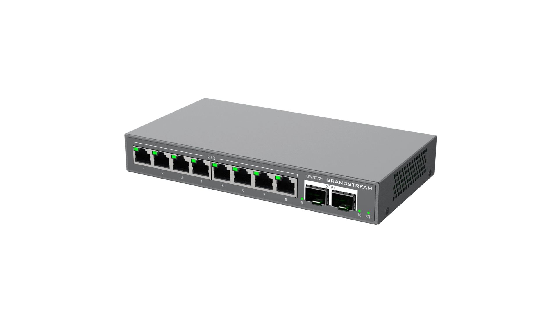 Grandstream GWN7721 Switch 8 ports 1 GB 2 SFP L2