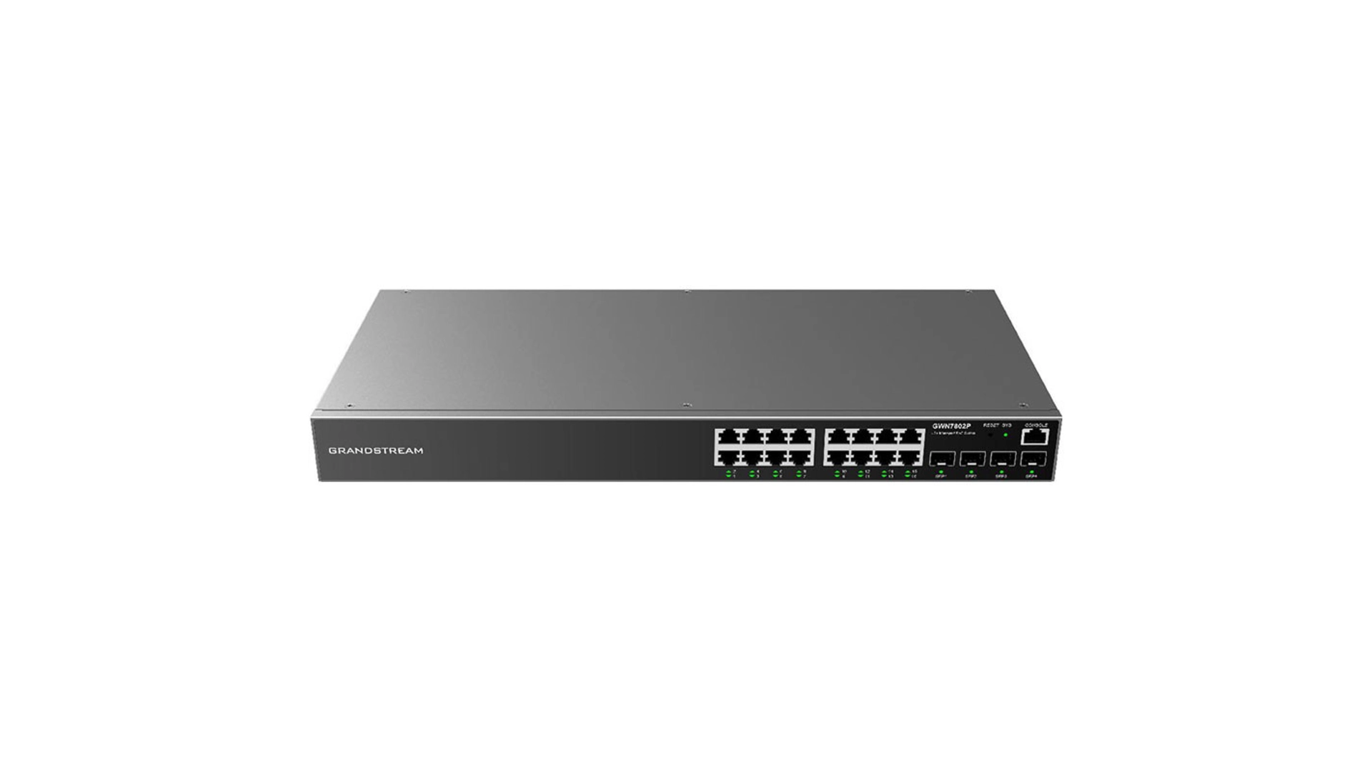 Grandstream GWN7802P Switch 16 ports 1 GB PoE oui SFP L2