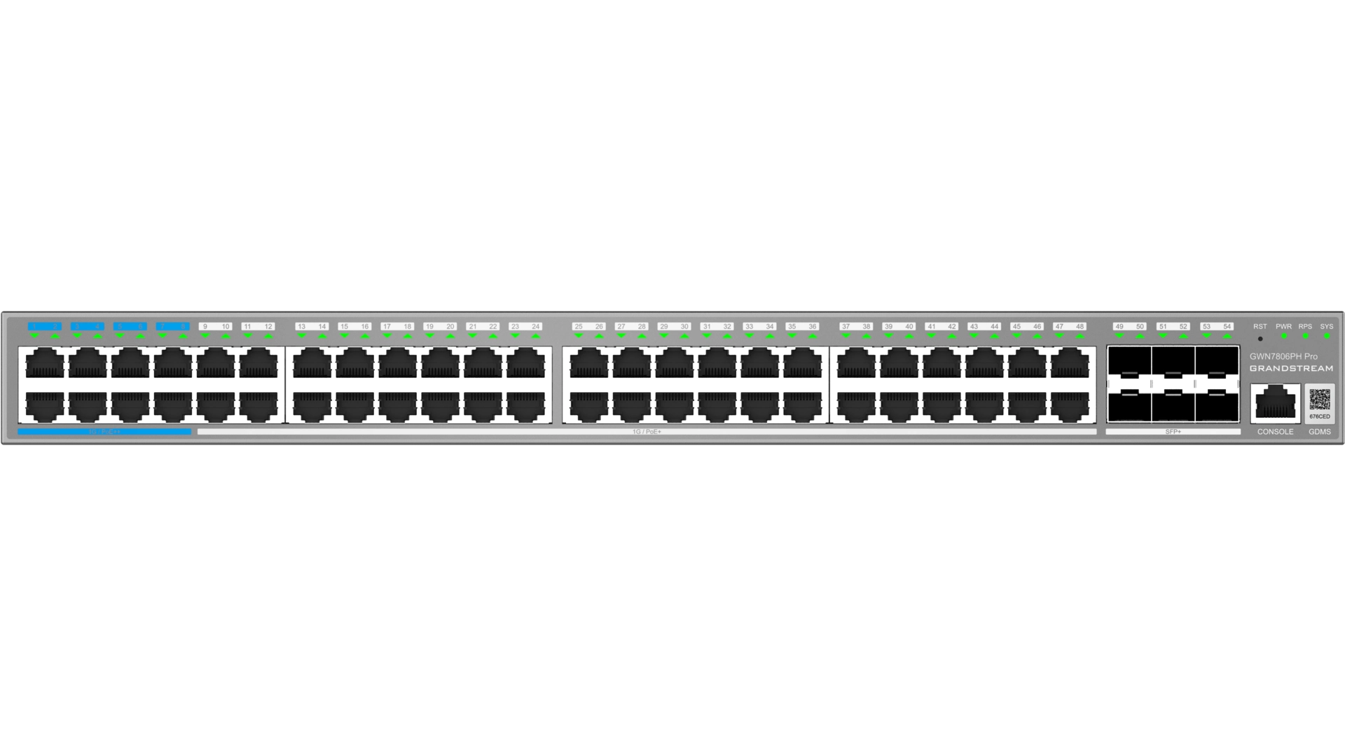 Grandstream GWN7806PH-PRO Switch 48 ports 1 GB PoE 800W
