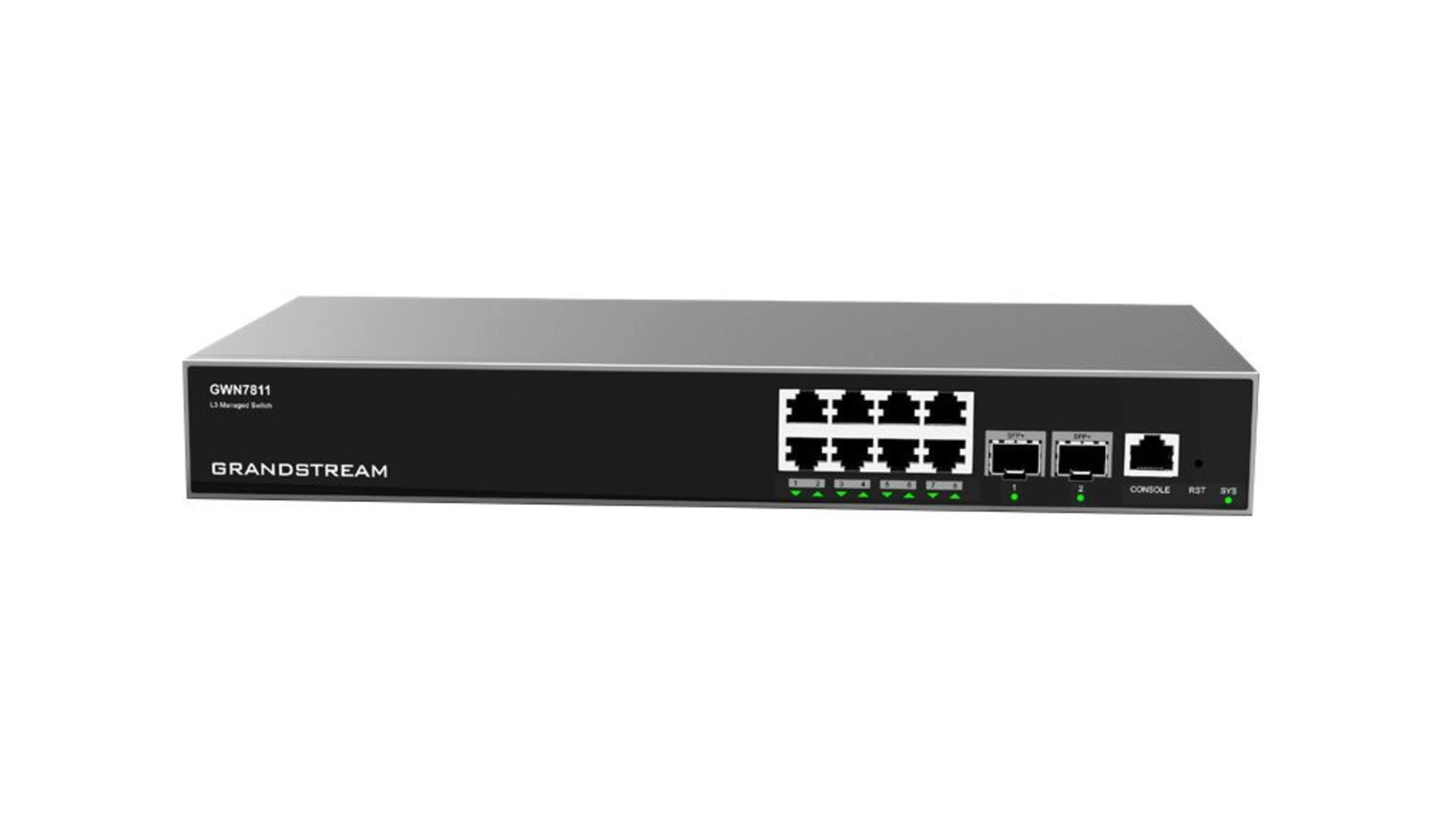 Grandstream GWN7811 Switch 8 ports 1 GB 2 SFP L3