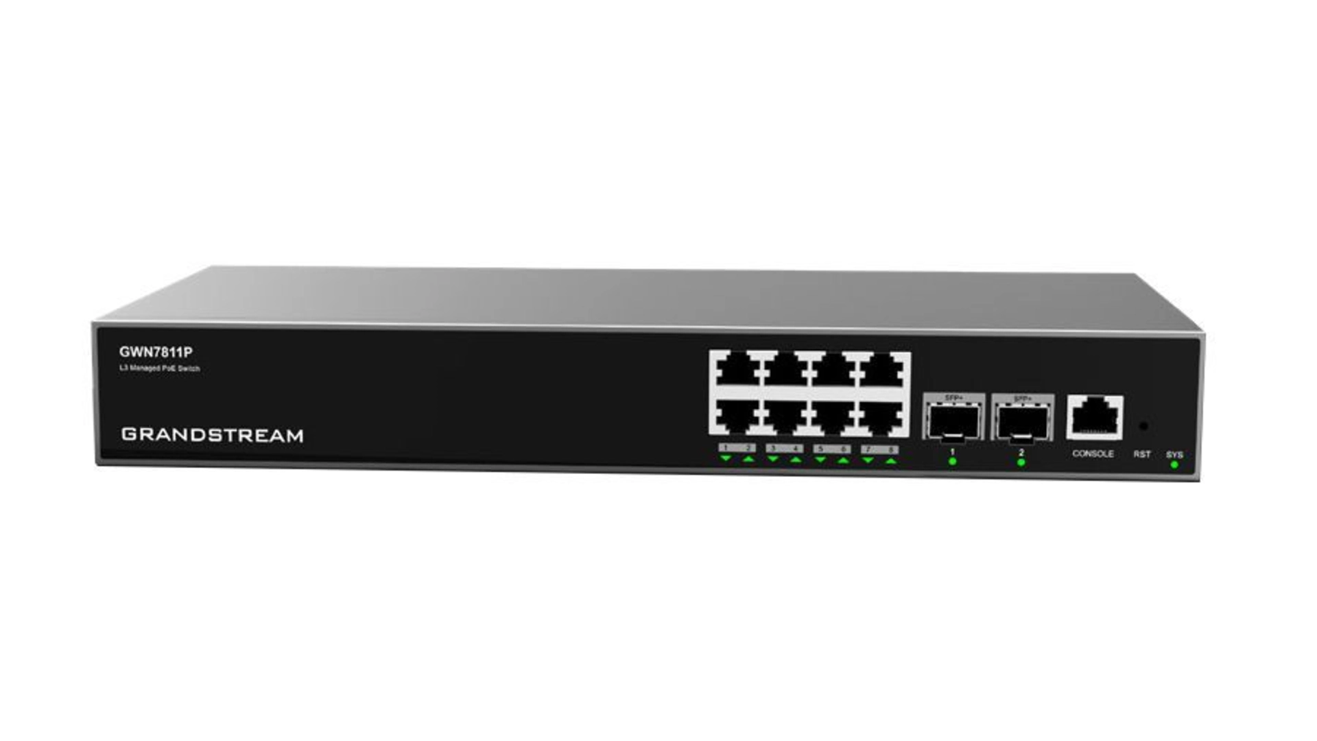 Grandstream GWN7811P Switch 8 ports 1 GB PoE 120W L3