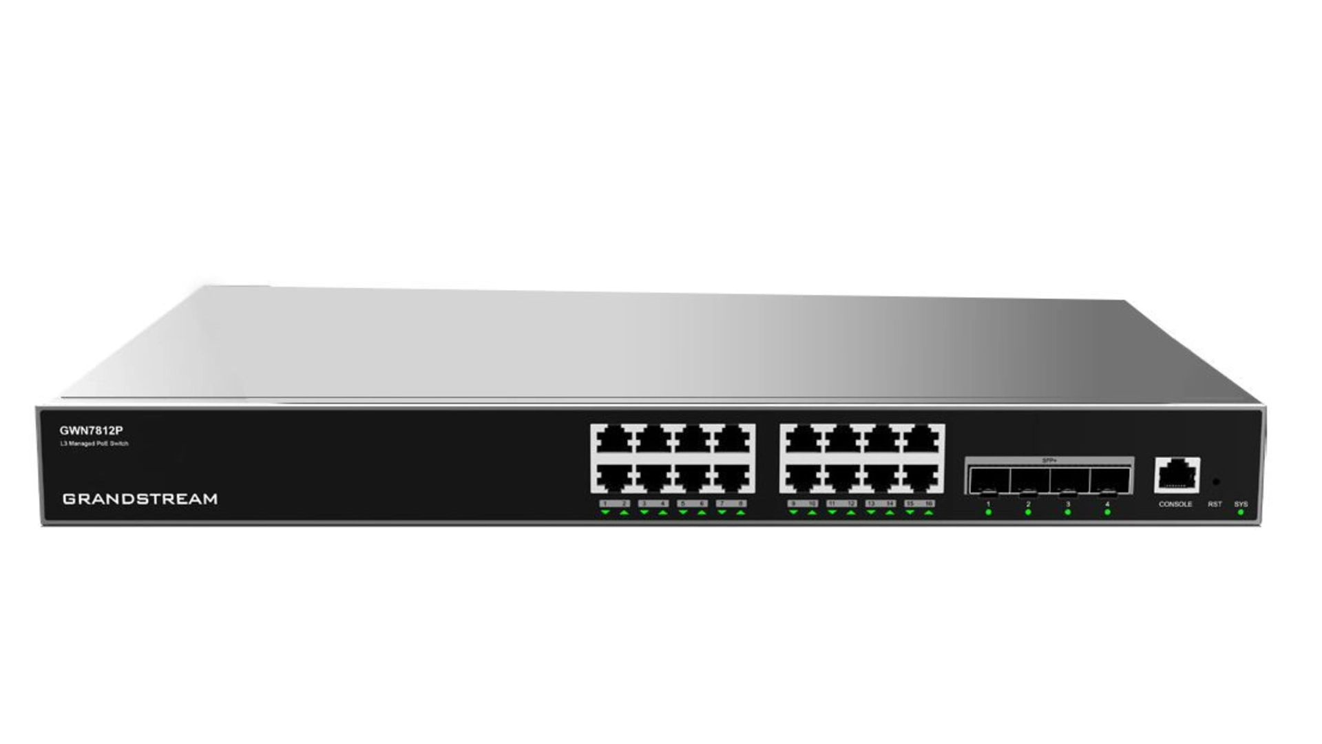 Grandstream GWN7812P Switch 16 ports 1 GB PoE 240W L3