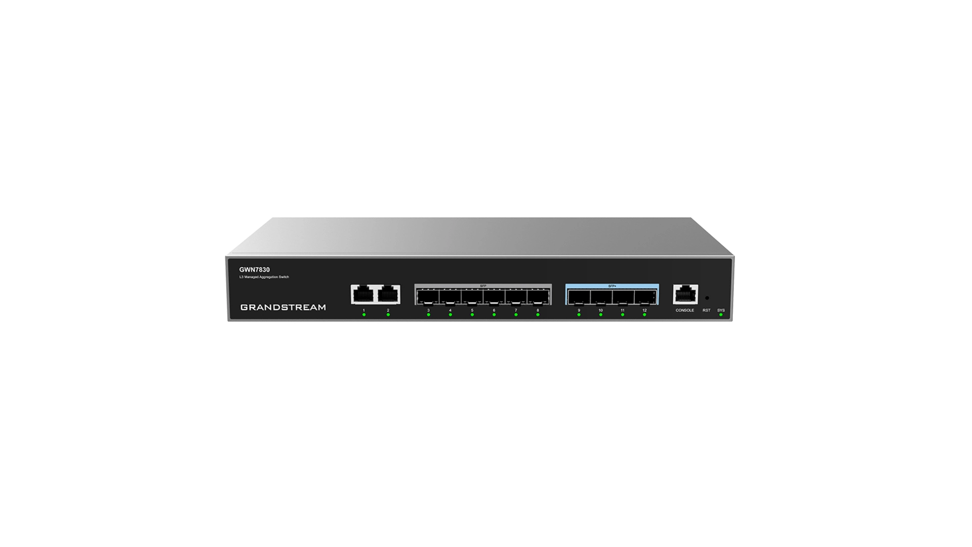 Grandstream GWN7830 Switch 2 ports 1 GB 6 SFP L3