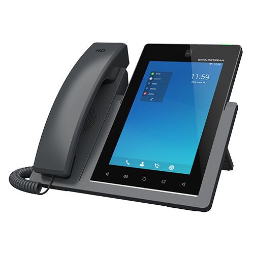 Grandstream GXV3470 Téléphone IP 16 SIP giga PoE WiFi 6 PoE, Écran Couleur tactile, WiFi, Bluetooth
