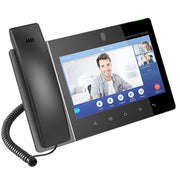 Grandstream GXV3480 Téléphone IP 16 SIP giga PoE WiFi 6 PoE, Écran Couleur tactile, WiFi, Bluetooth