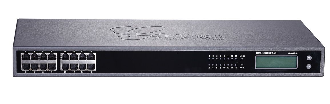 Grandstream GXW-4216V2 Passerelle VoIP 16 FXS 16 ports