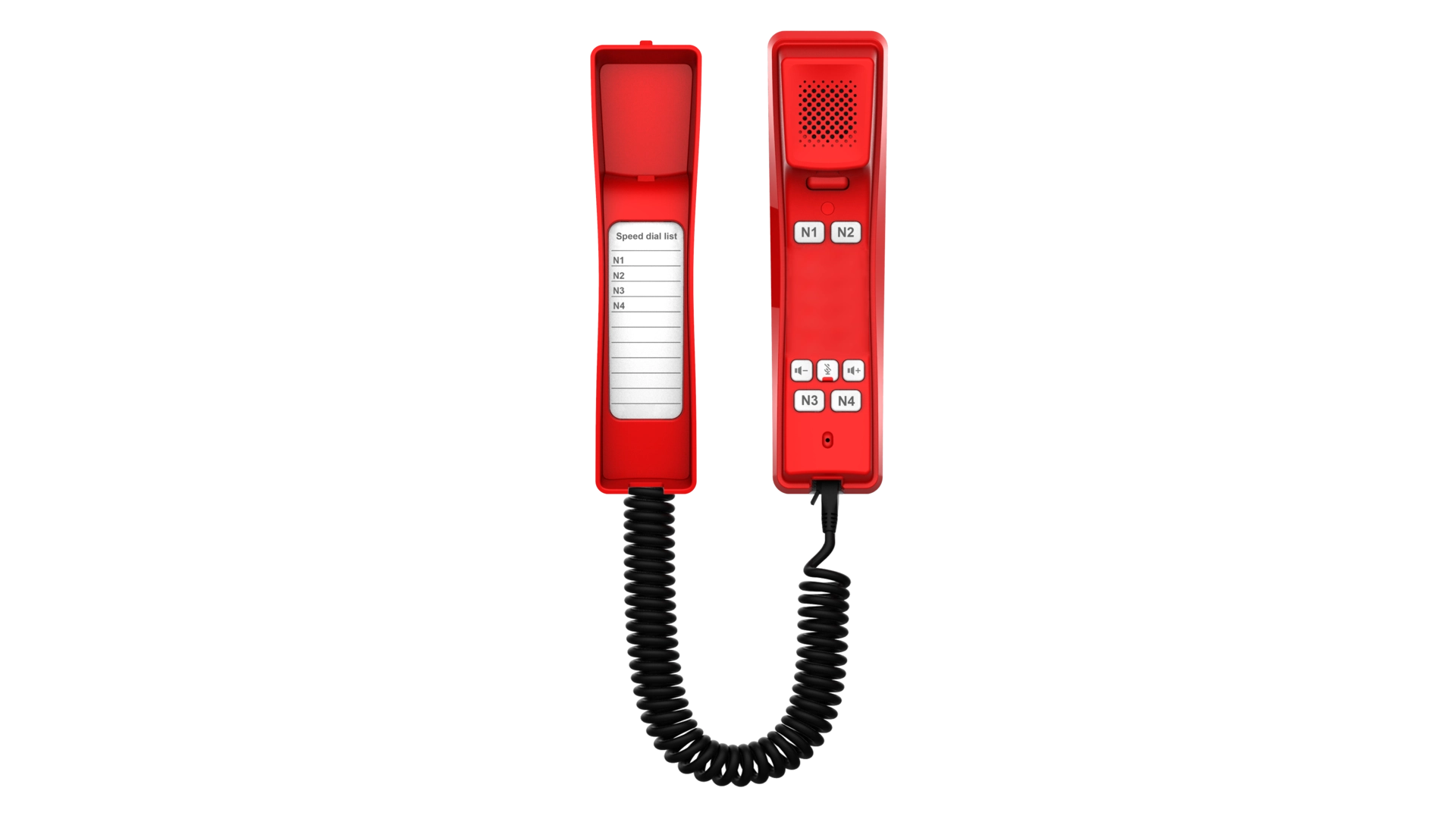Fanvil H2U-R-4B — Téléphone IP Rouge 2 Comptes SIP