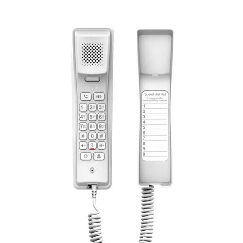 Fanvil H2U-W — Téléphone IP blanc 2 comptes SIP POE mural
