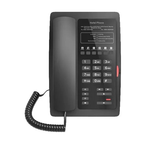 Fanvil H3W-B — Téléphone IP WiFi Noir 1 Compte SIP
