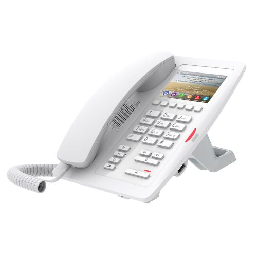 Fanvil H5-W — Téléphone IP Blanc pour Hôtel 1 Compte SIP