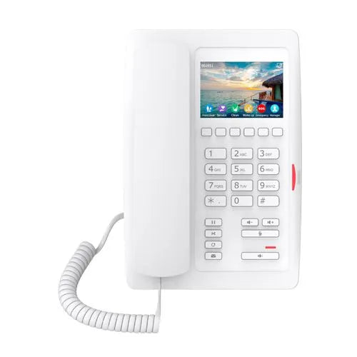 Fanvil H5W-W — Téléphone WiFi Blanc Hôtel 1 Compte SIP