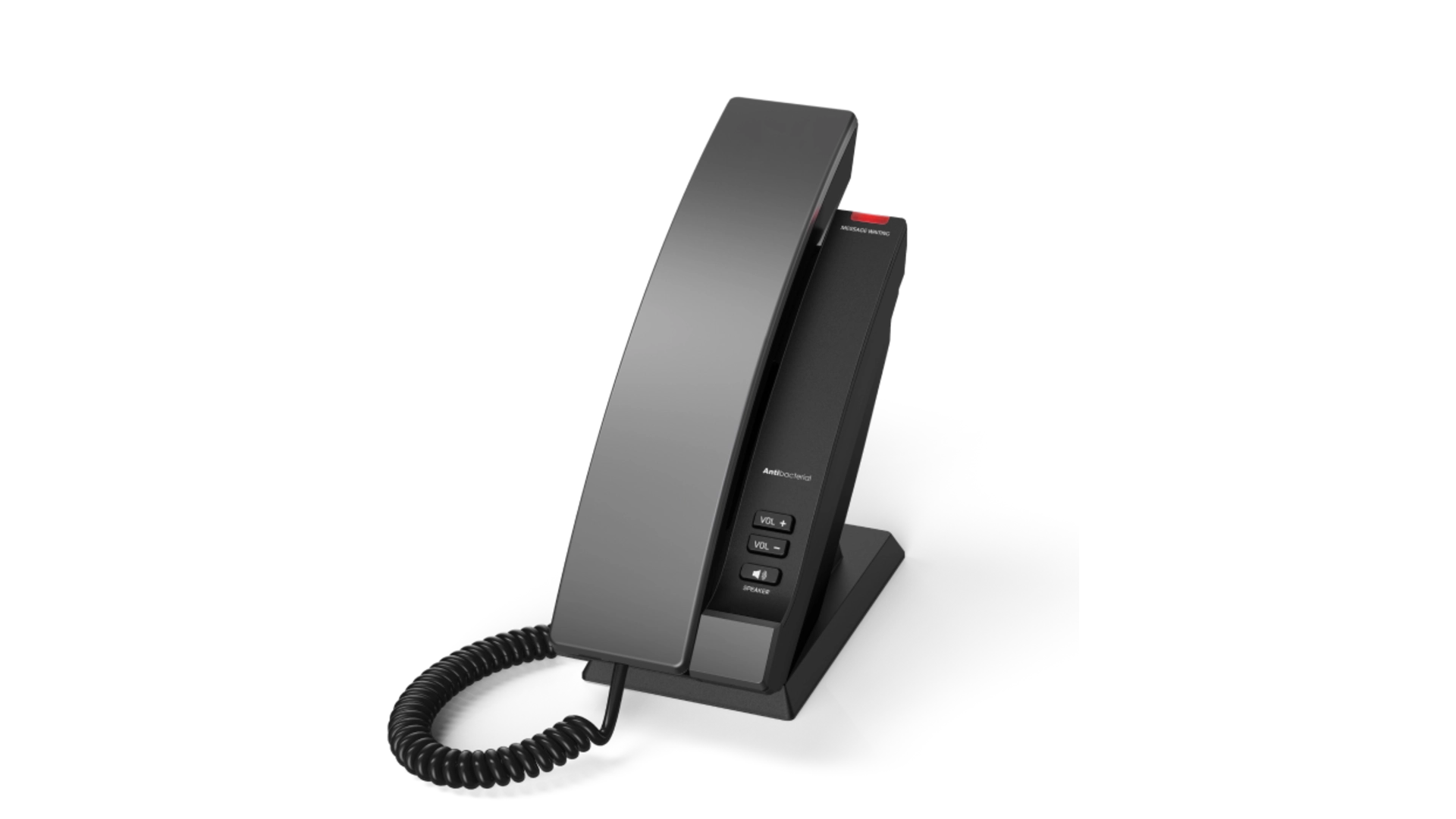 Snom HD100 - Téléphone IP SIP 1 compte PoE antibactérien avec 4 touches programmables