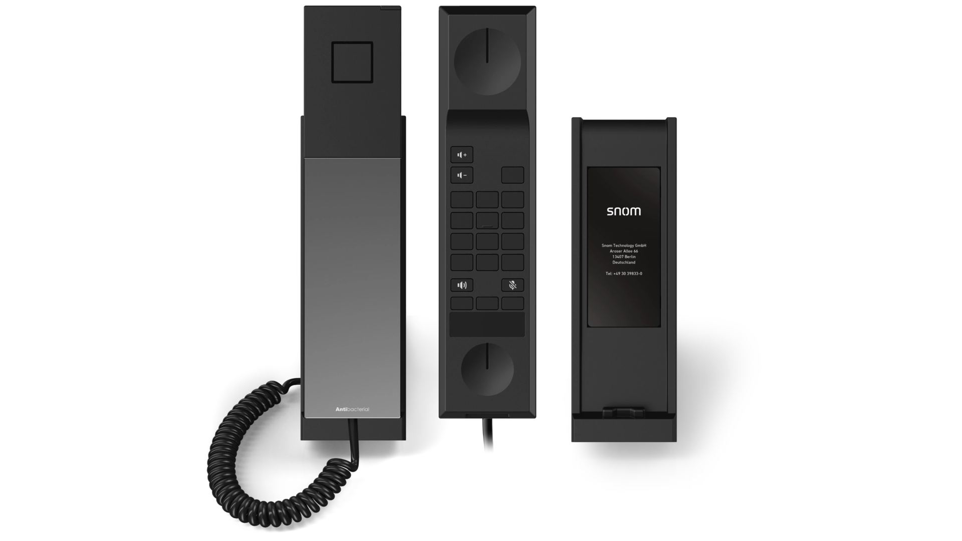 Snom HD30LA - Téléphone analogique antibactérien professionnel