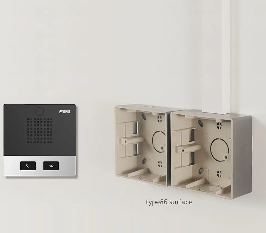 Fanvil I10SD - Intercom Audio 2 Boutons IP54 POE SIP