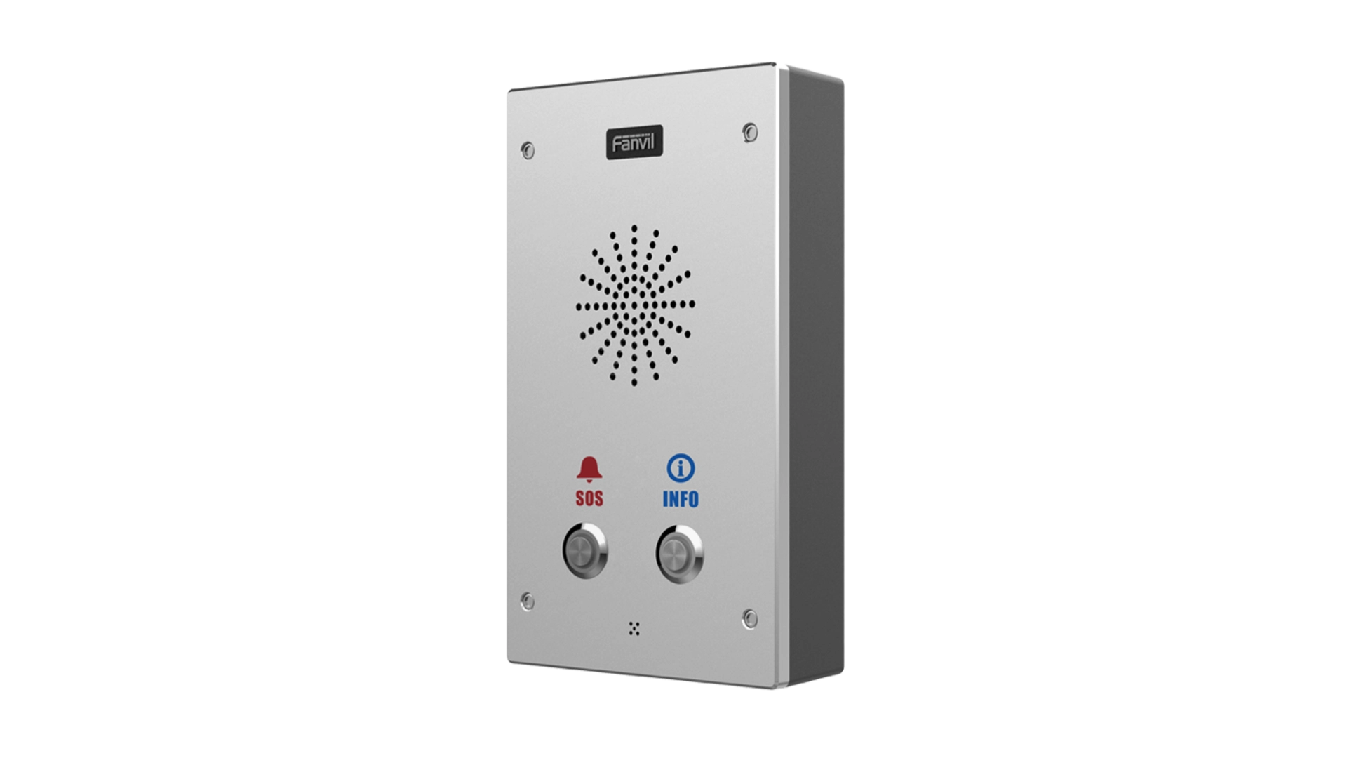 Fanvil I16S-02 - Intercom 2 Lignes SIP 2 Boutons Audio