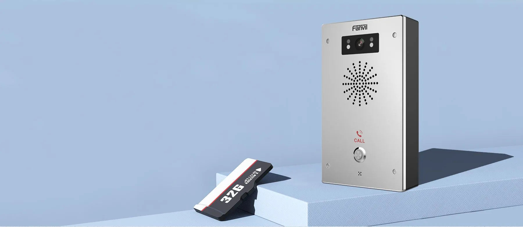 Fanvil I16SV - Intercom Audio/Vidéo 1 Bouton IP65 IK10 POE