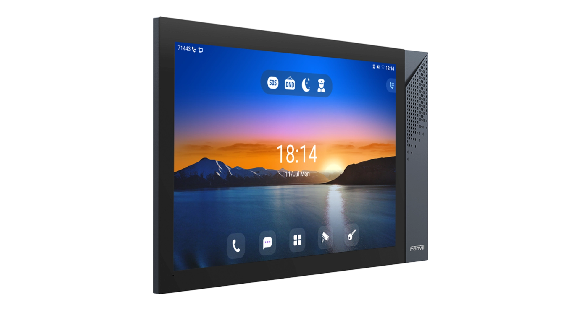 Fanvil I57A - Moniteur intérieur 2 lignes SIP WIFI POE
