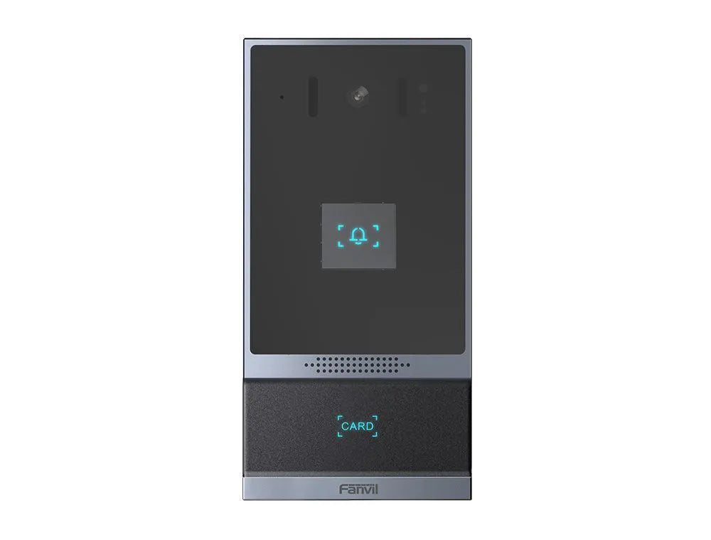 Fanvil I62 - Intercom SIP 1 Bouton Vidéo IP66 IK07 ONVIF POE