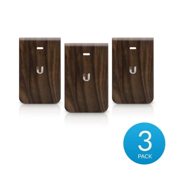 Ubiquiti IW-HD-WD-3 - Pack 3 habillages design bois pour boîtier