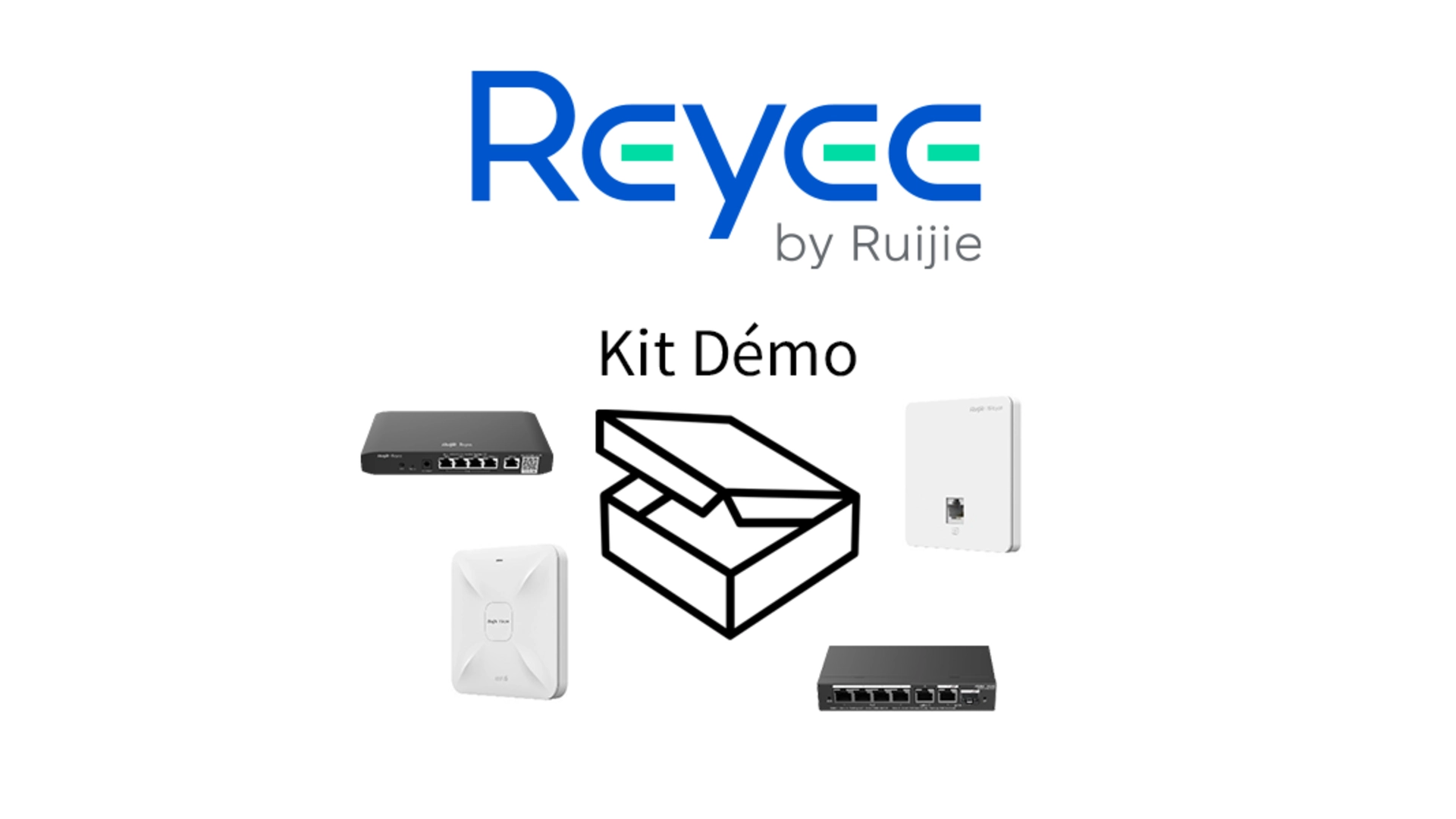 Reyee KIT-DEMO-REYEE - Kit de démonstration WiFi professionnel