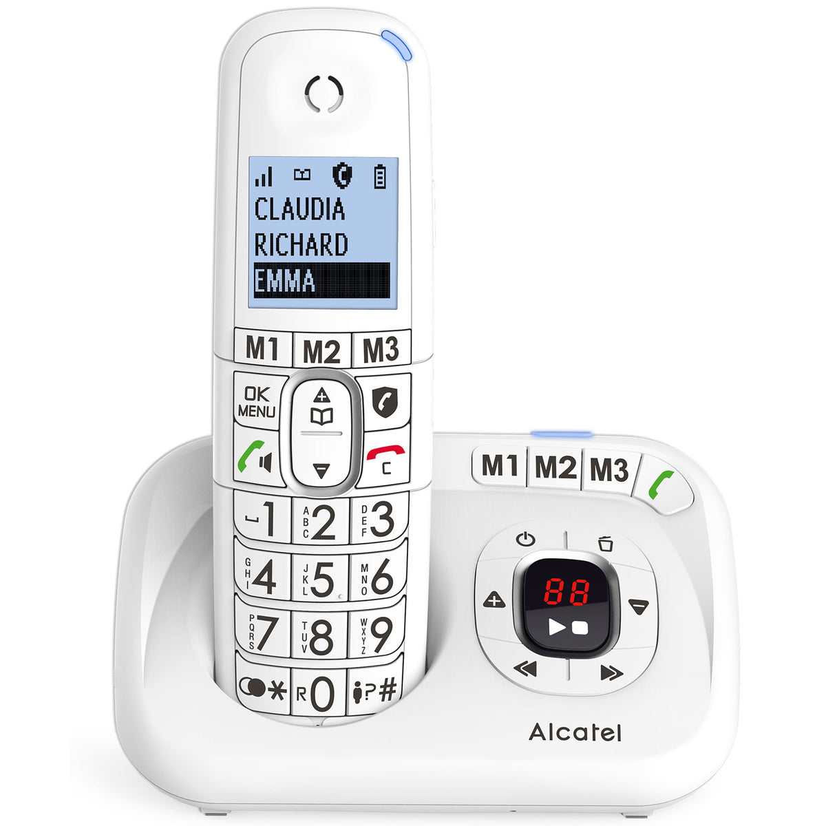 Alcatel XL785 Voice – Téléphone sans fil DECT avec répondeur et blocage d'appels – ATL1423273