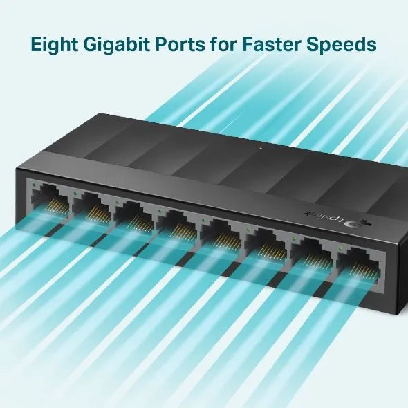 TP-Link LS1008G - Switch de bureau 8 ports Gigabit
