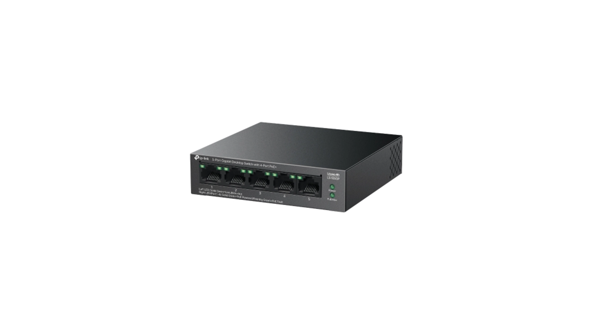 TP-Link LS105GP - Switch 5 ports Gigabit PoE+ manageable L2