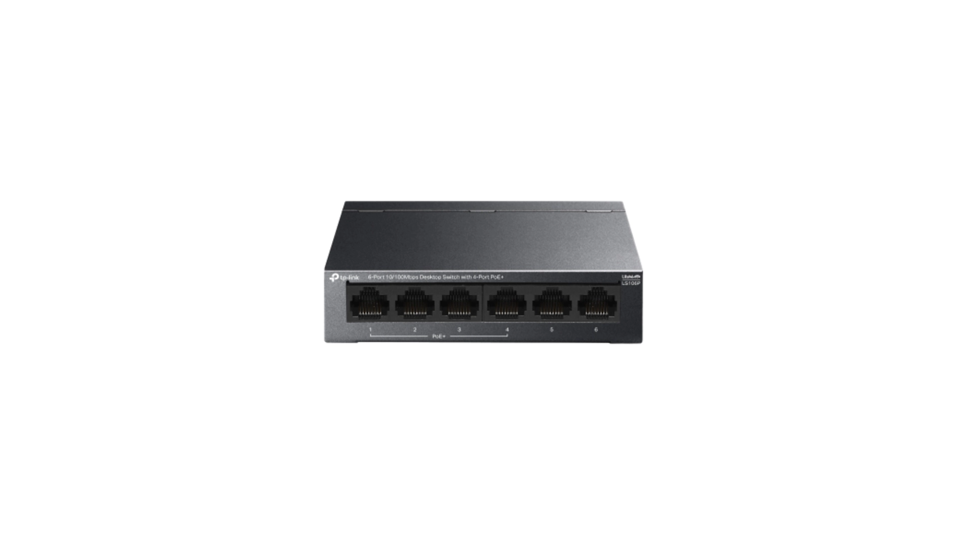 TP-Link LS106P - Switch 6 ports 10/100 avec 4 PoE 65W