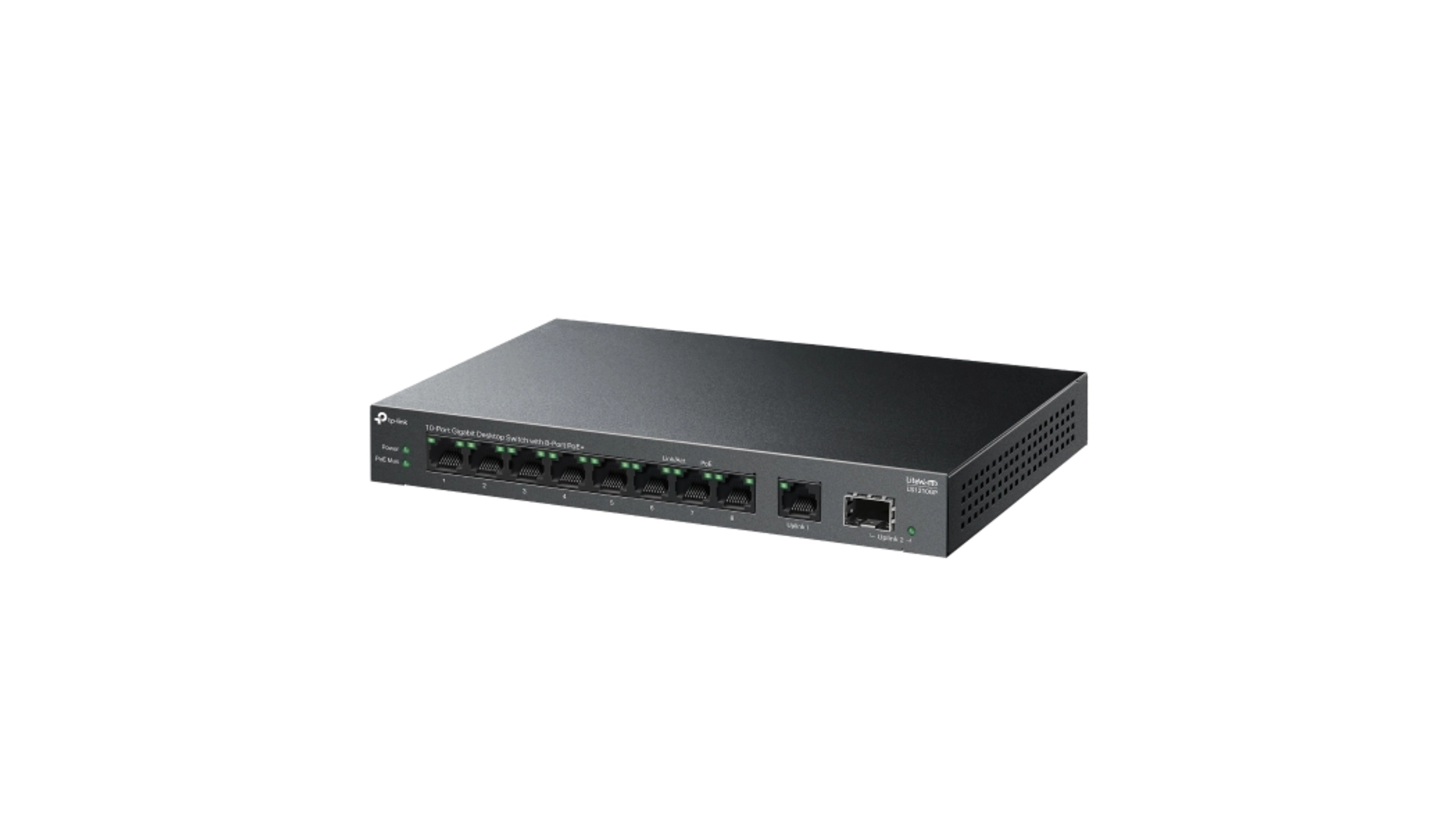 TP-Link LS1210GP - Switch 10 ports Gigabit 8 PoE+ 64W