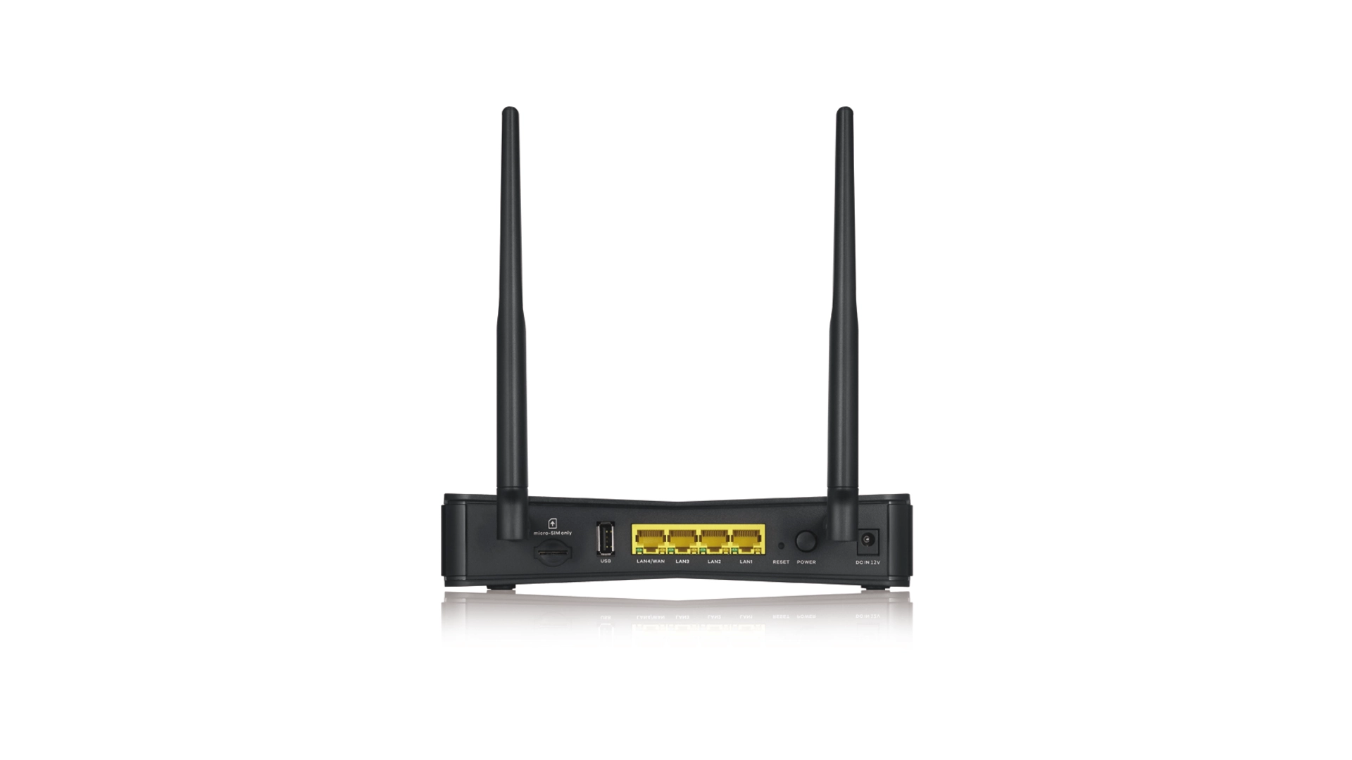Zyxel Routeur lte 4G int multi mode CAT.6 1 an pro pack, 1 WAN, 4 LAN, WiFi intégré