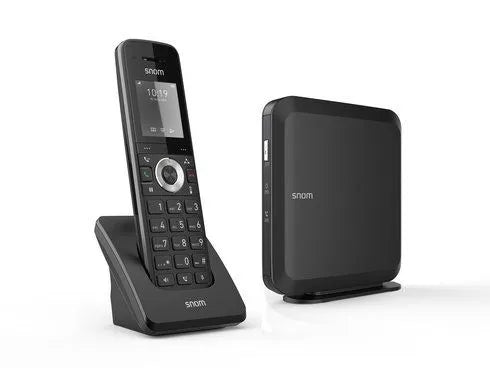 Snom M215SC - Base DECT GAP avec combiné sans fil, PoE, jusqu'à 6 postes