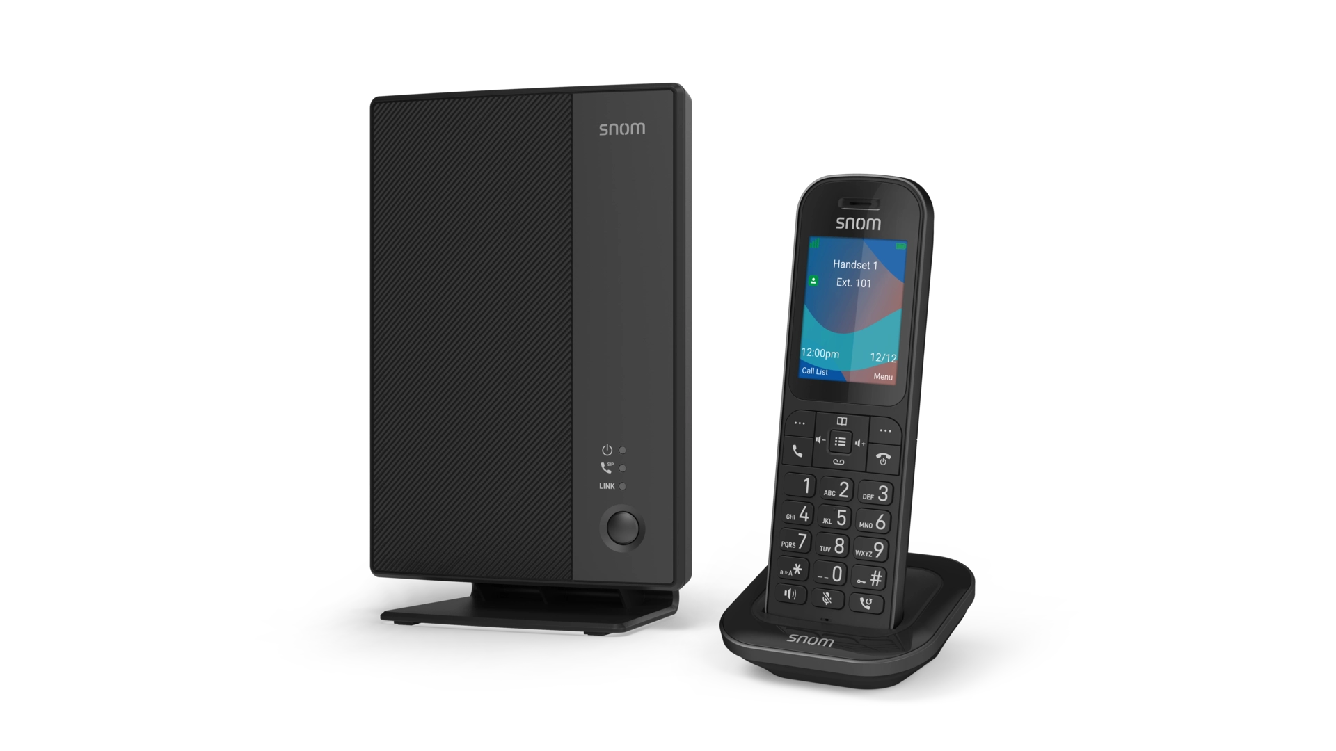 Snom M253 - Pack DECT 20 comptes avec combiné sans fil et base station