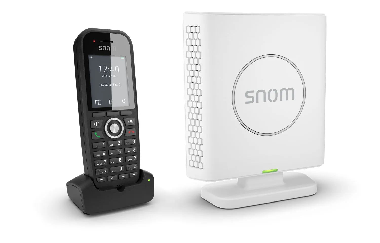 Snom M430 - Téléphone sans fil DECT avec base et combiné, écran couleur