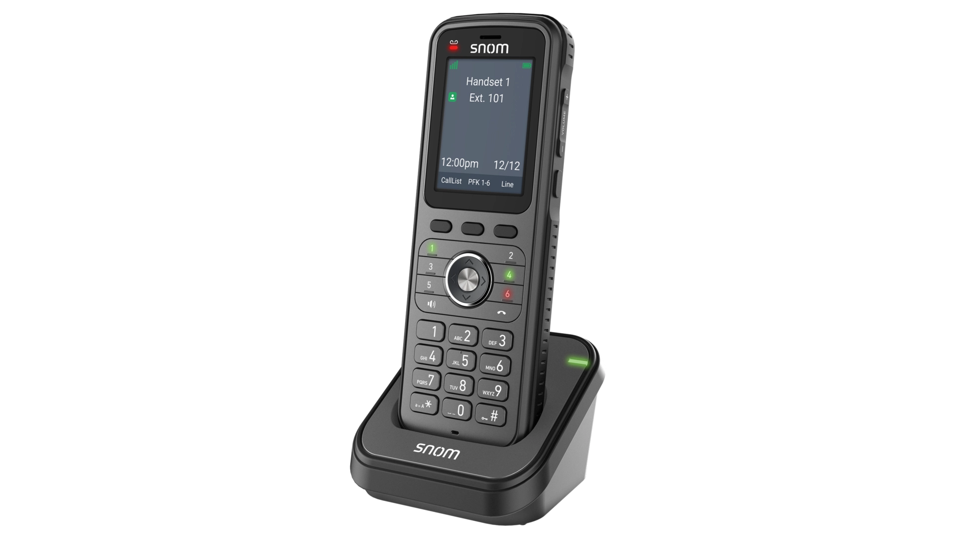 Snom M56EU - Téléphone DECT sans fil IP67 avec Bluetooth et écran couleur