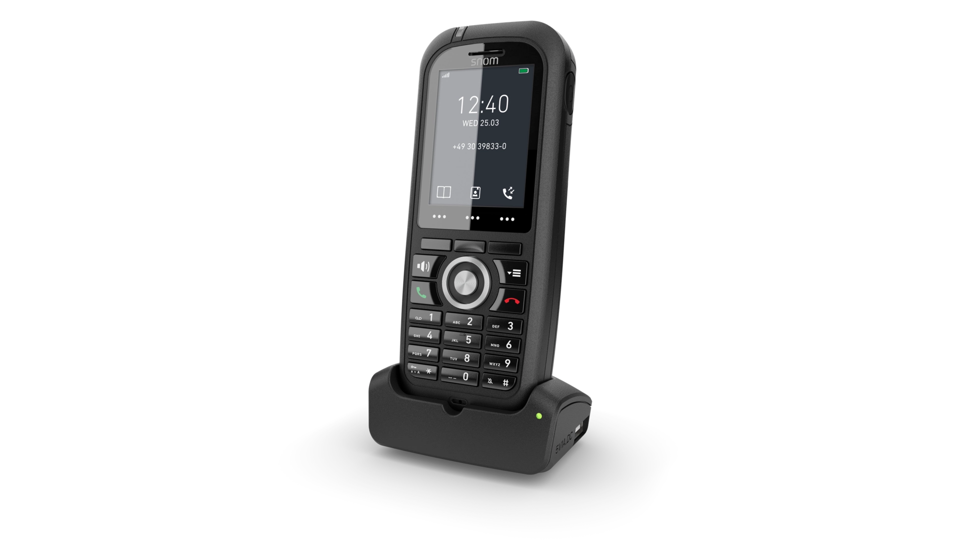 Snom M80 - Téléphone DECT renforcé IP65 avec Bluetooth et alarme