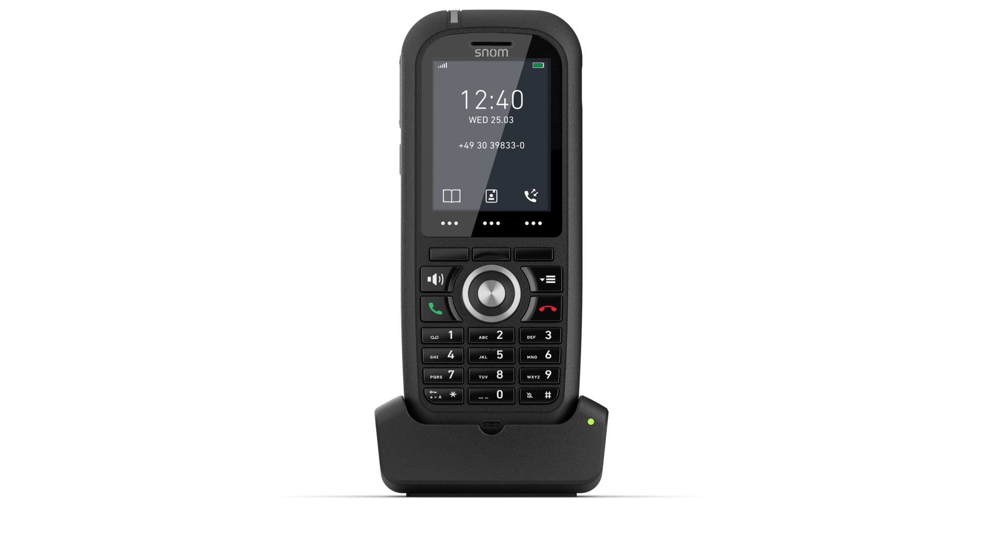 Snom M80 - Téléphone DECT renforcé IP65 avec Bluetooth et alarme