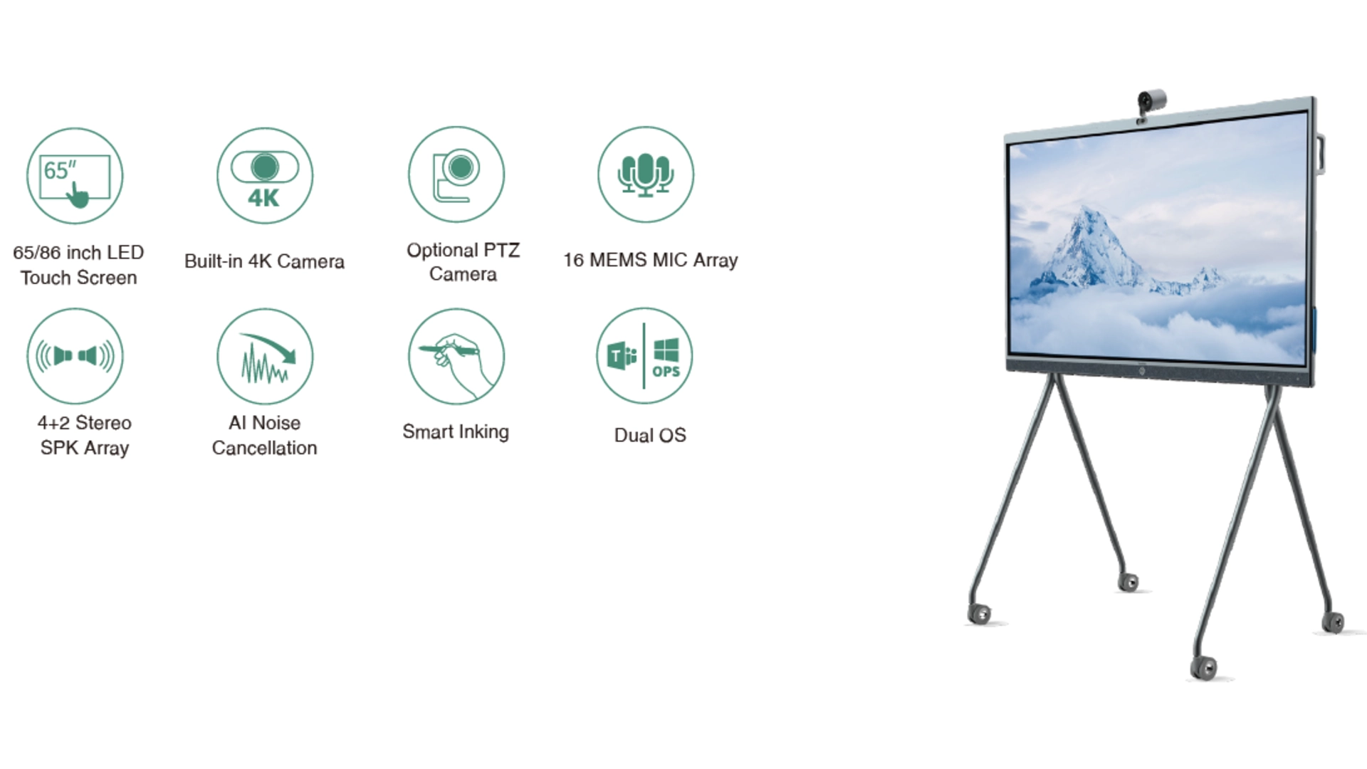 Yealink MB86PRO-A02 - Yealink meetingboard 86